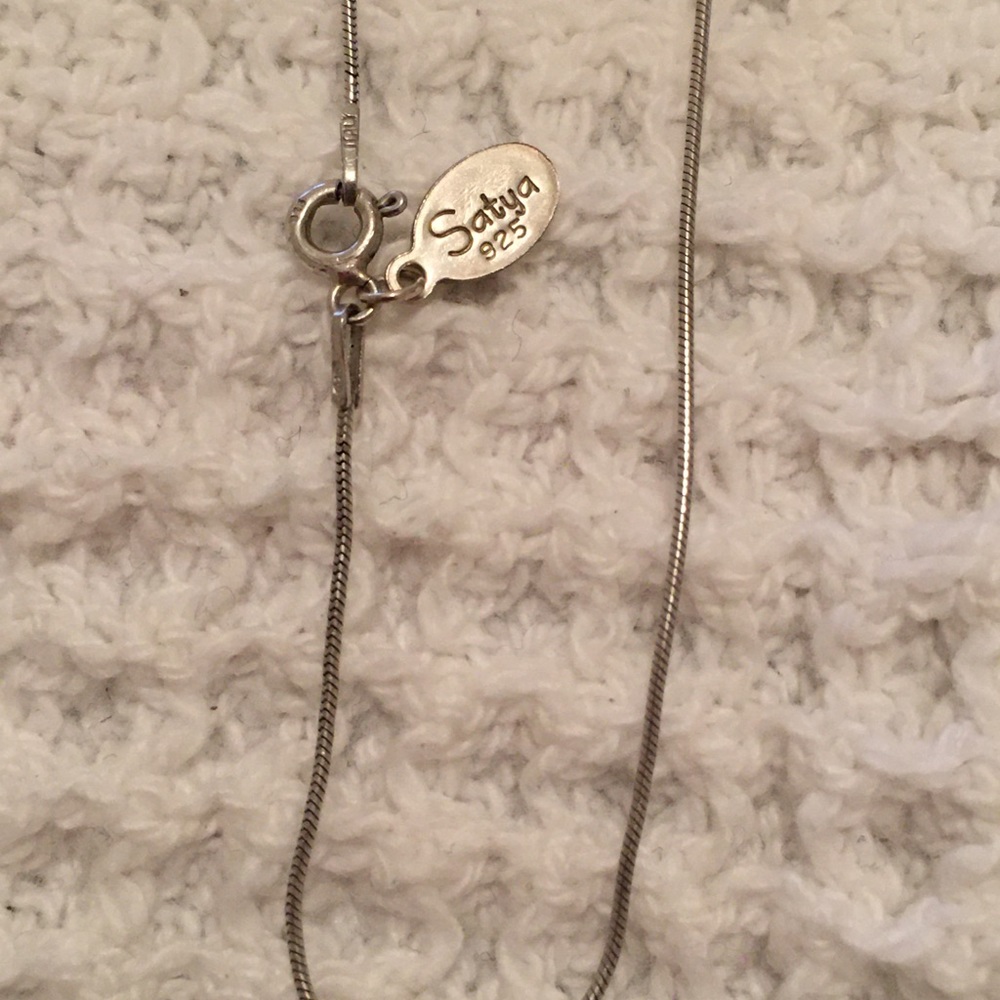Satya Jewelry sterling silver .925 18” snake chain